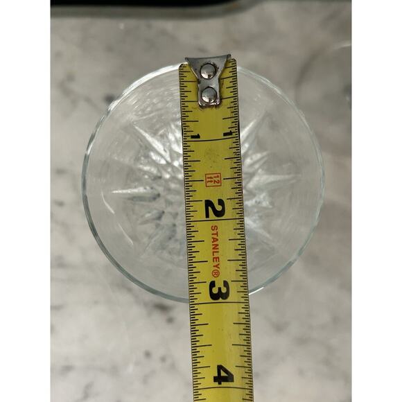 (6) Cristal D'Arques Diamant Claret 5 3/4” Wine Glasses France Vintage Clear - Picture 11 of 11